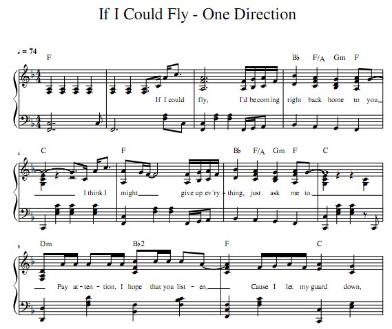 One Direction - If I Could Fly