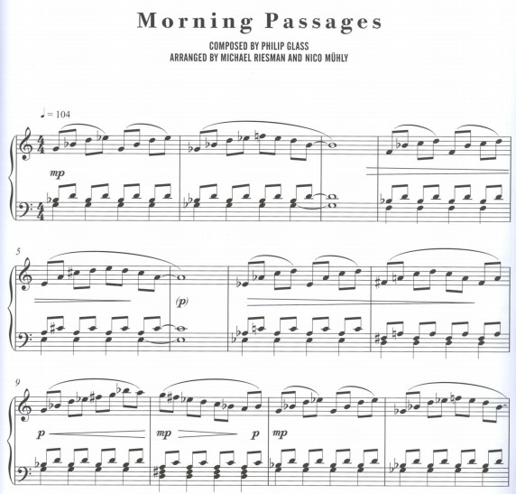 Morning Passages钢琴谱