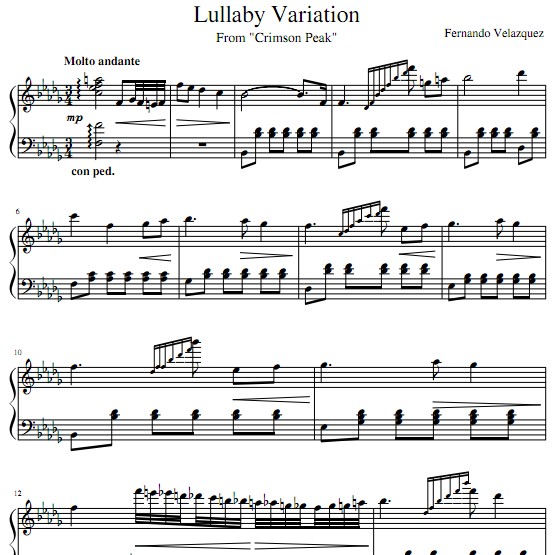 ɺɽLullaby Variation