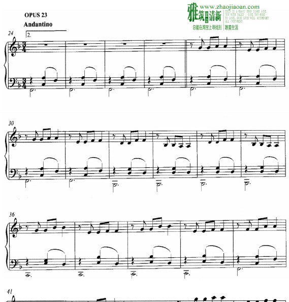 Dustin O'Halloran - Opus 23钢琴谱