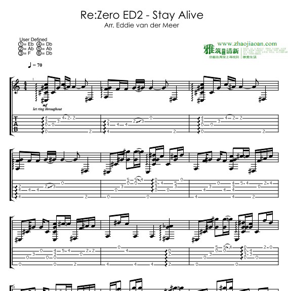 Eddie van der MeerRe:Zero ED2 Stay Alive