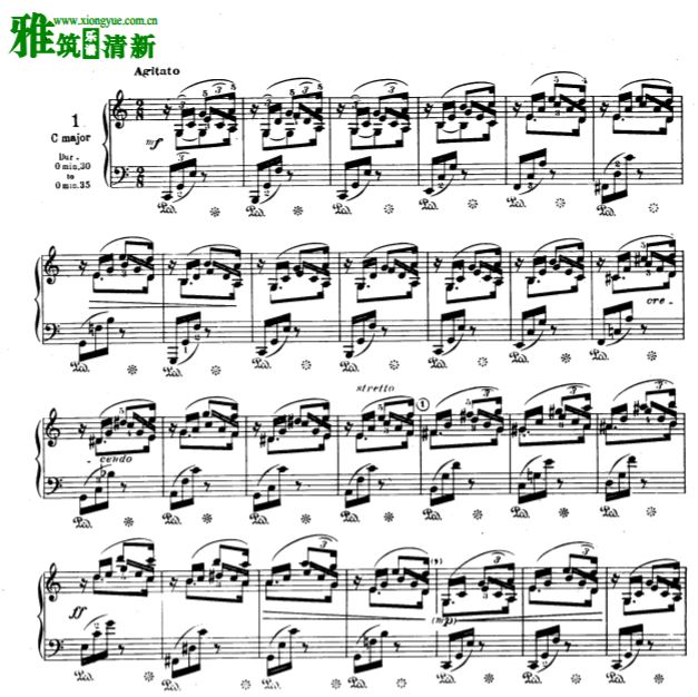 柯尔托教学版肖邦二十四首前奏曲Op.28钢琴谱全集
