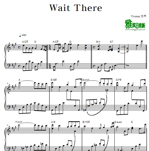 Yiruma  - Wait There