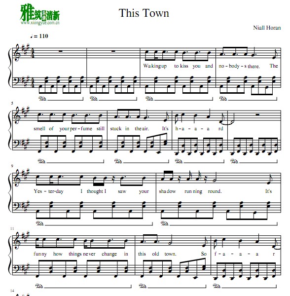 Niall Horan - This Town