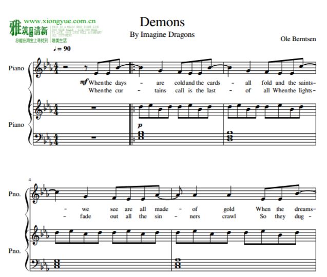 Imagine Dragons - Demonsٰ