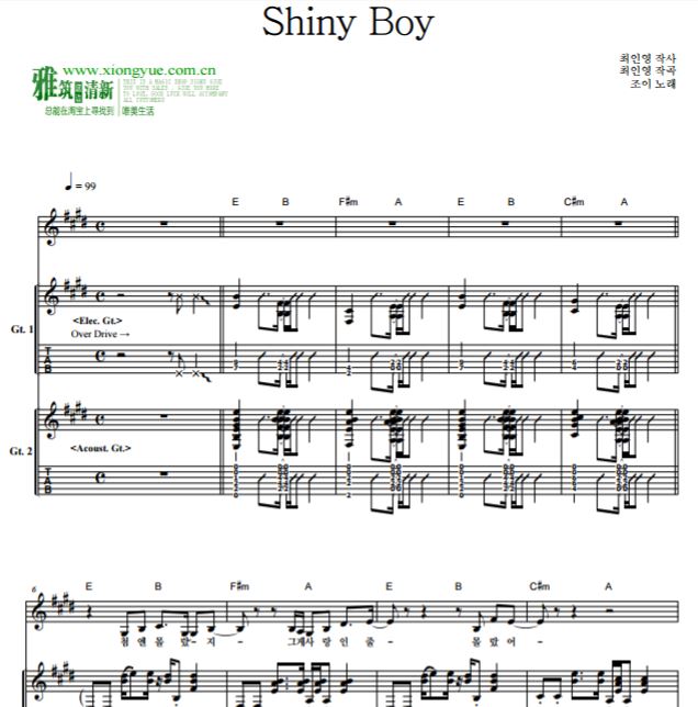 ҵĻOST5 Shiny Boy˫