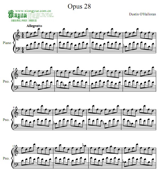 Dustin O'Halloran - Opus 28