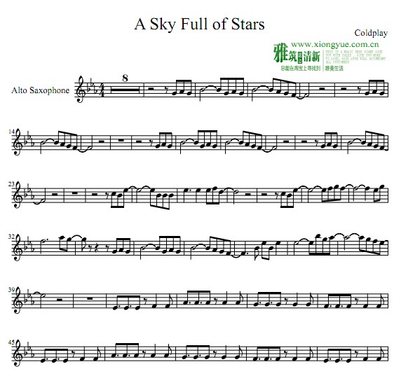 Coldplay - A Sky Full of Stars˹