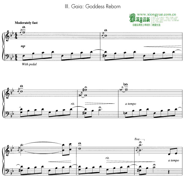 David Lanz - Gaia: Goddess Reborn钢琴谱