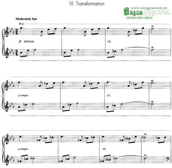 David Lanz - Transformation钢琴谱