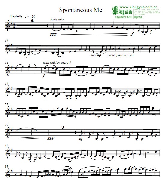 Lindsey Stirling -  Spontaneous Me小提琴谱