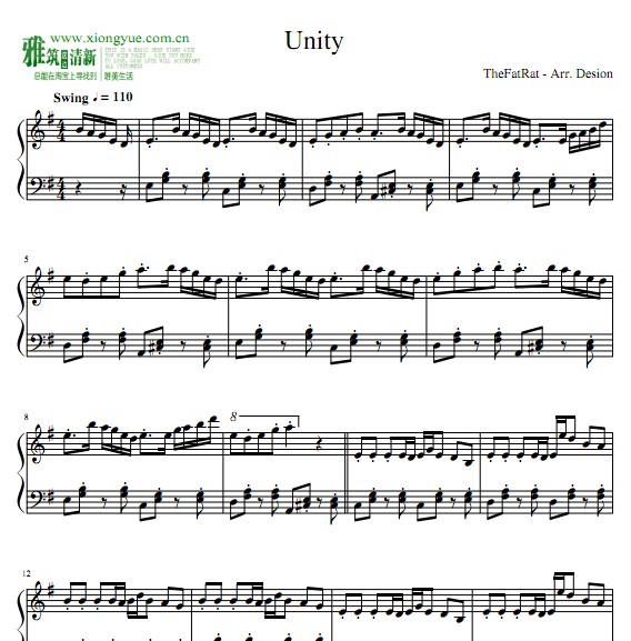 unity曲谱_陶笛曲谱12孔