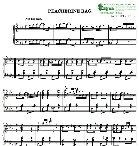 peacherine rag