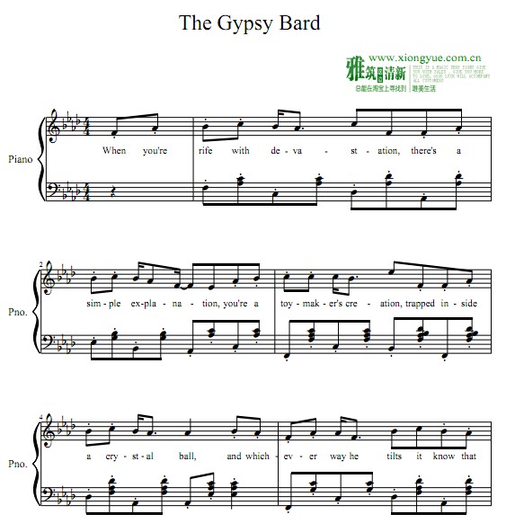 The Gypsy Bard