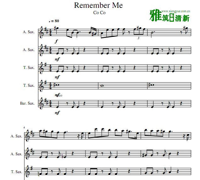 萨克斯曲谱海之梦_海之梦萨克斯简谱(3)