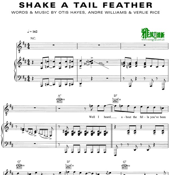 ·˹ Ray Charles  - Shake A Tail Feather