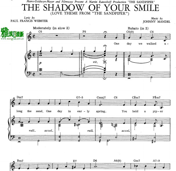 the shadow of your smileٰ