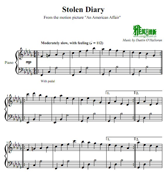 Dustin O'Halloran - Stolen Diary