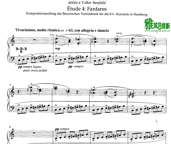 Ligeti  ŽFanfares