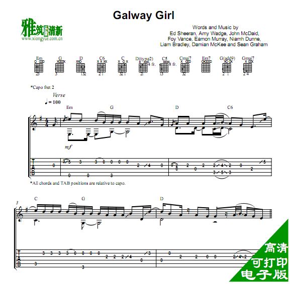 Andrew Foy ԭ漪  Galway Girlָ