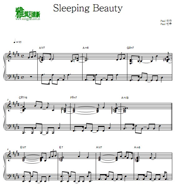 Paul - Sleeping Beauty钢琴谱
