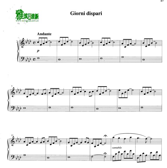 Ludovico Einaudi - Odd Days(Giorni Dispari )钢琴谱