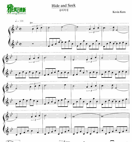 Kevin Kern - Hide and Seek钢琴谱
