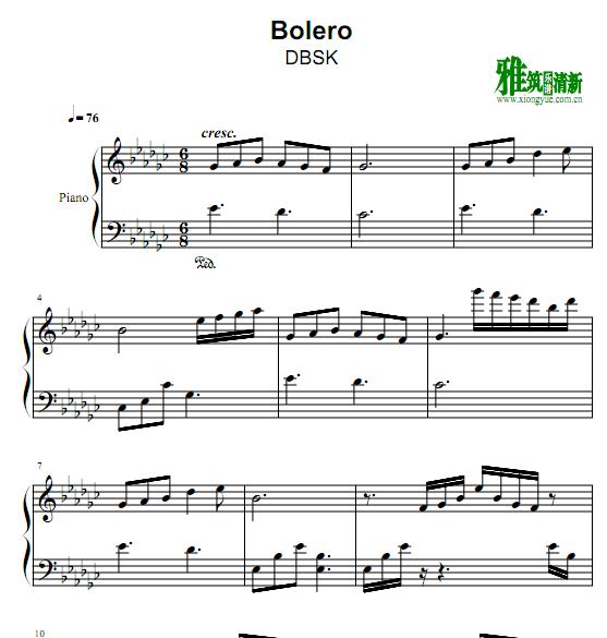  - Bolero