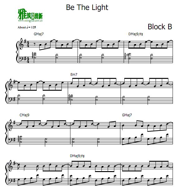 block b - ΪâBe the Light
