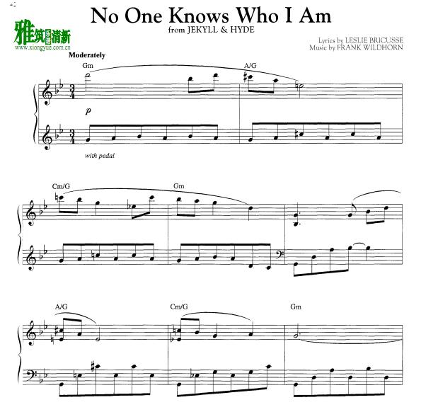 ҽ - No One Knows Who I Amٰ 1