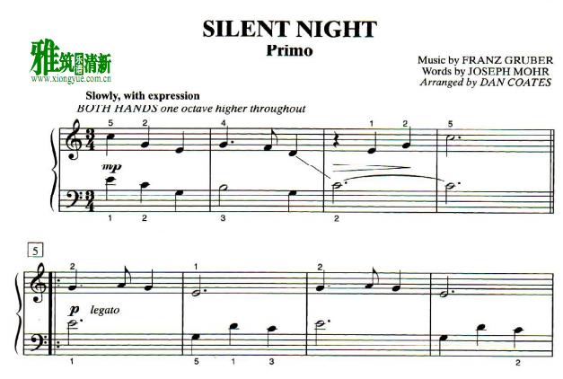 ʥ Silent Night primo