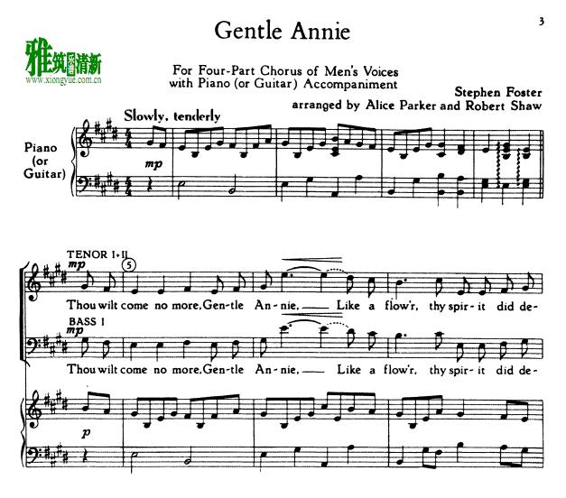 Gentle Annie ϳٰ