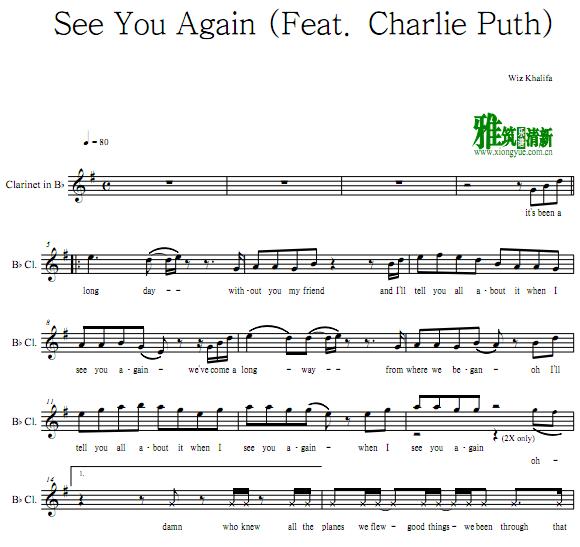 See You Again (Feat. Charlie Puth)ɹ