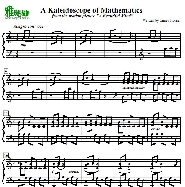  A Kaleidoscope of Mathematics