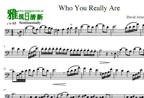 Sherlock - Who You Really Are大提琴谱