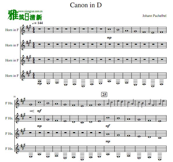 Canon in D ũ