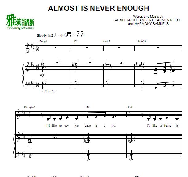 Ariana Grande - Almost Is Never Enough