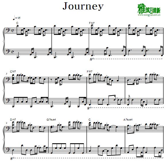 Yiruma 李闰珉 - Journey钢琴谱