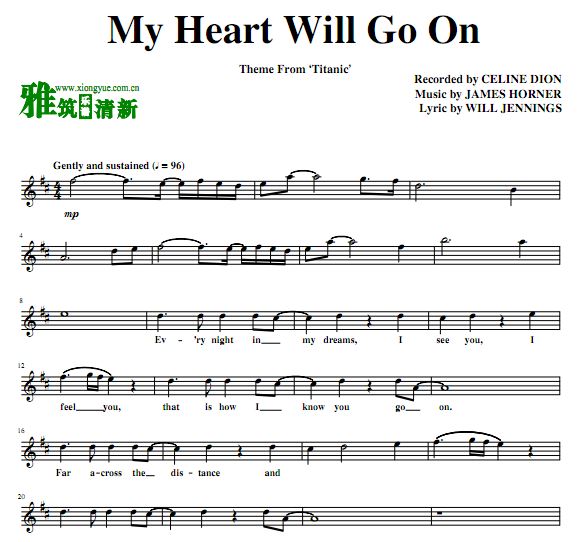 My heart will go on ˹