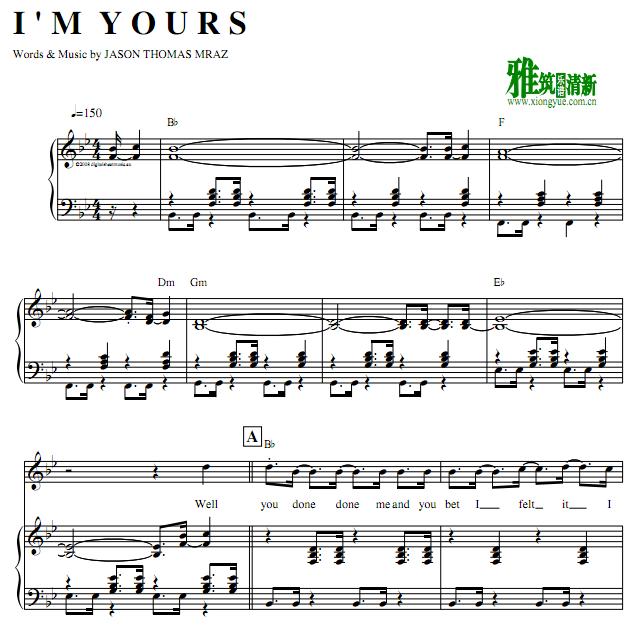 Jason Mraz - I'm Yoursٰ