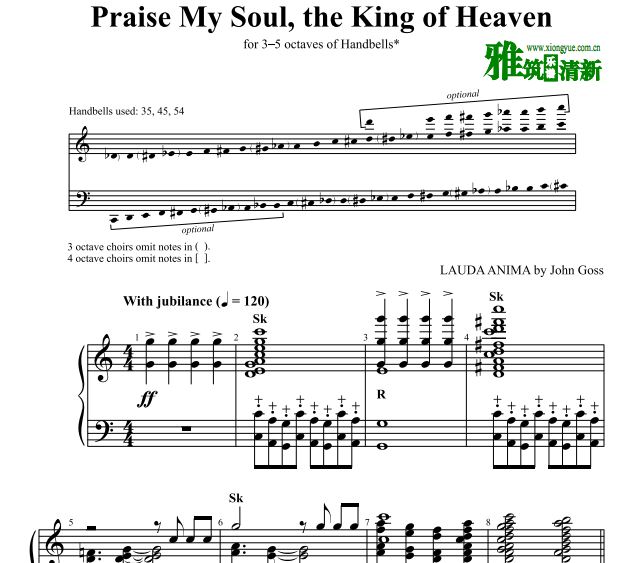 Praise My Soul, the King of Heavenҡ