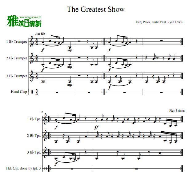The Greatest Show Ϸ֮С״ְ