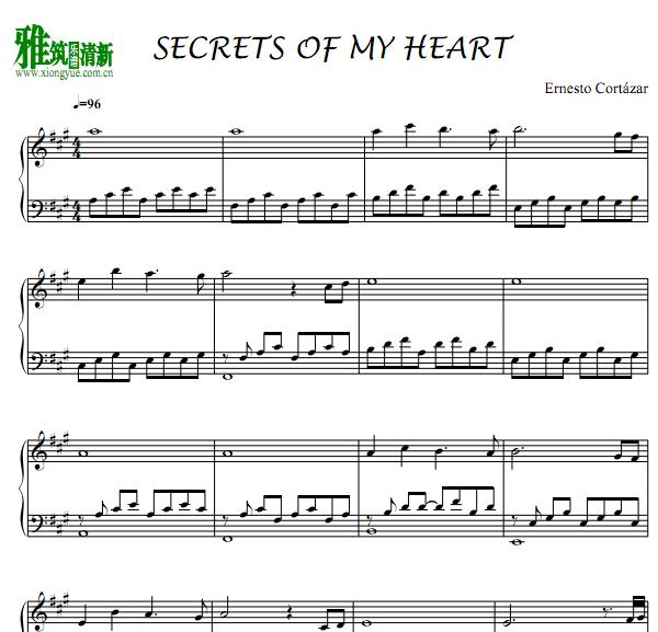 Ernesto Cortazar - SECRETS OF MY HEART