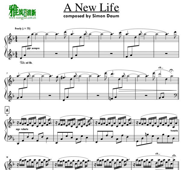 simon daum - A New Life