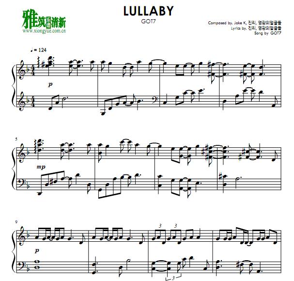 GOT7 - Lullaby