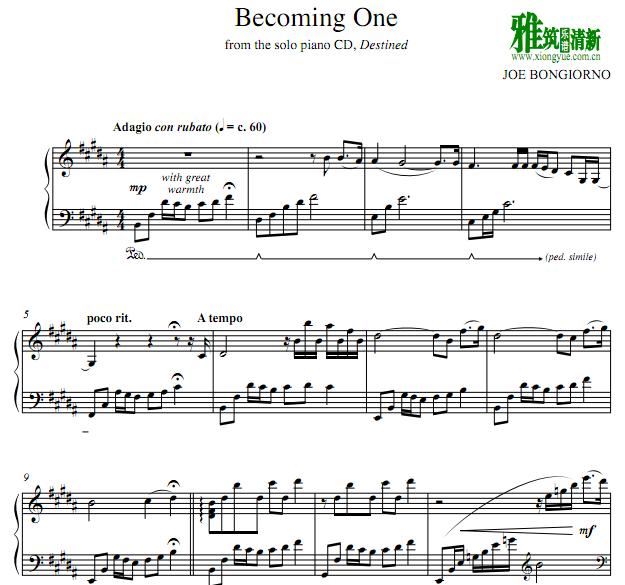 joe bongiorno - Becoming One