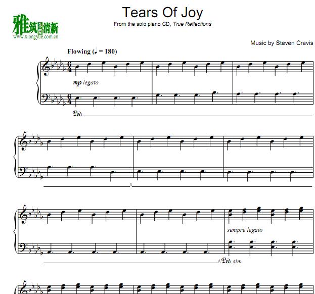 Steven Cravis - Tears of Joy
