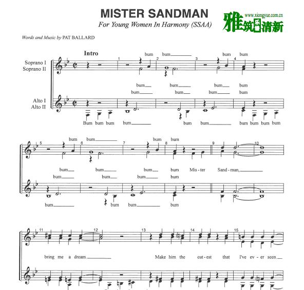 Mister Sandman ϳ 