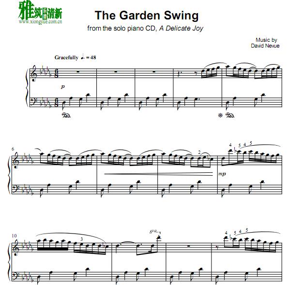 David Nevue - The Garden Swing钢琴谱