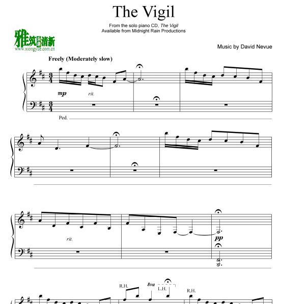 David Nevue - The Vigil钢琴谱